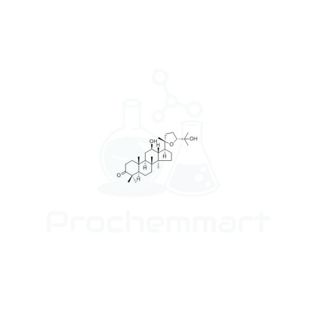 20S,24R-Epoxydammar-12,25-diol-3-one | CAS 25279-15-6