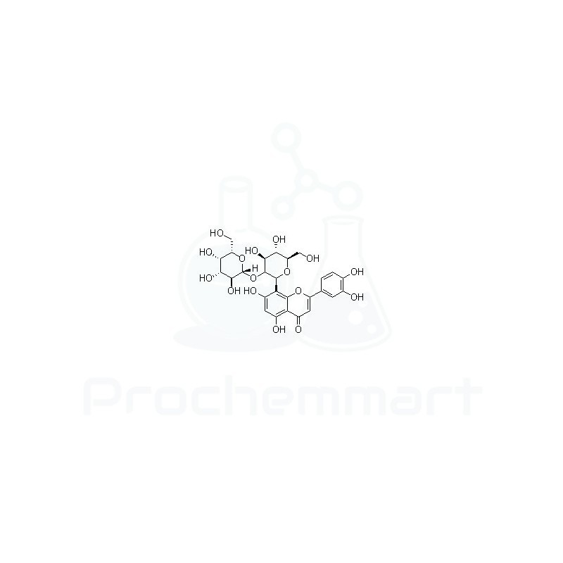 2'-O-β-L-galactopyranosylorientin | CAS 861691-37-4