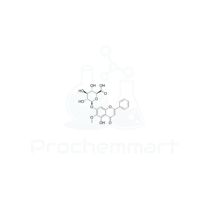 Oroxyloside| Oroxylin A 7-glucuronide | CAS 36948-76-2