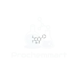 5-Hydroxy-6,7-Dimethoxy-2-Phenyl-4H-1-Benzopyran-4-One | CAS 740-33-0