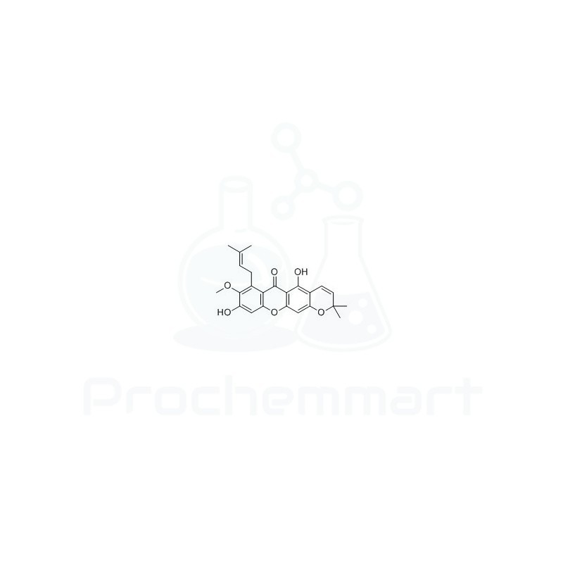 9-Hydroxycalabaxanthone | CAS 35349-68-9