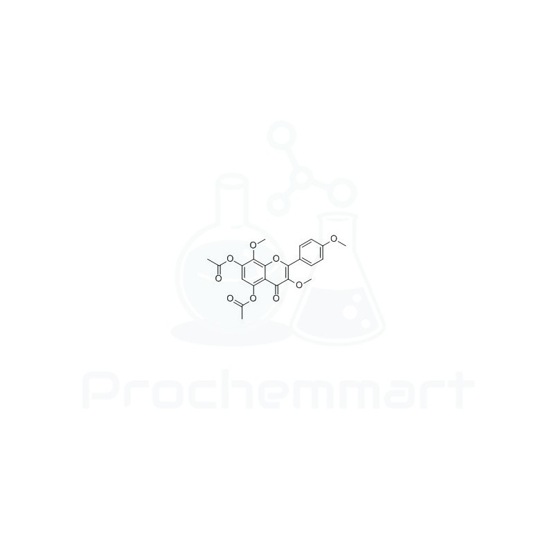 5,7-Diacetoxy-3,4',8-trimethoxyflavone | CAS 5128-43-8