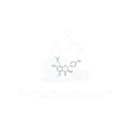 (2R,3R)-3,7,4'-Trihydroxy-5-methoxy-8-prenylflavanone | CAS 204935-85-3