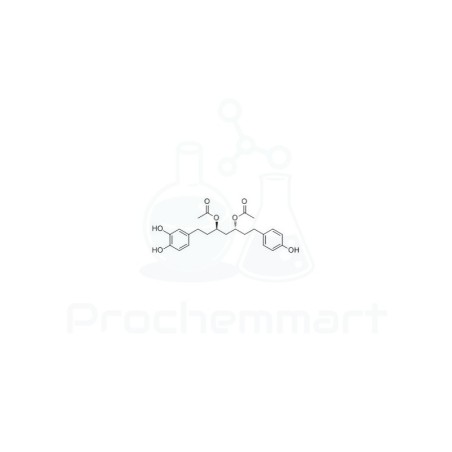 1-(3,4-Dihydroxyphenyl)-7-(4-hydroxyphenyl)heptane-3,5-diyl diacetate | CAS 1269839-26-0