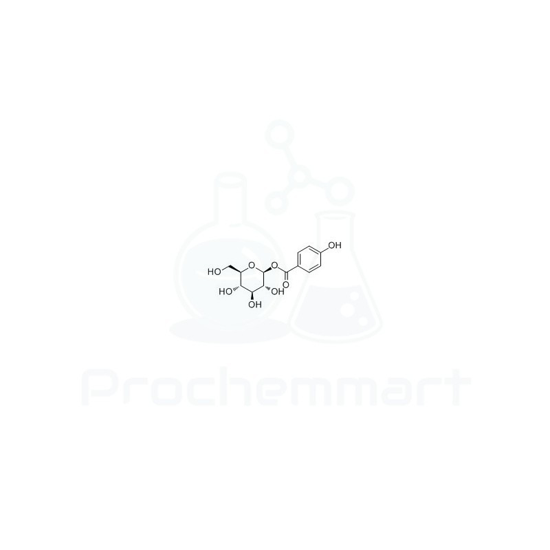 1-(4-Hydroxybenzoyl)glucose | CAS 25545-07-7