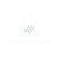 1,2,3-Tri-O-methyl-7,8-methyleneflavellagic acid | CAS 69251-99-6