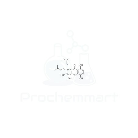 1,4,5,6-Tetrahydroxy-7,8-diprenylxanthone | CAS 776325-66-7