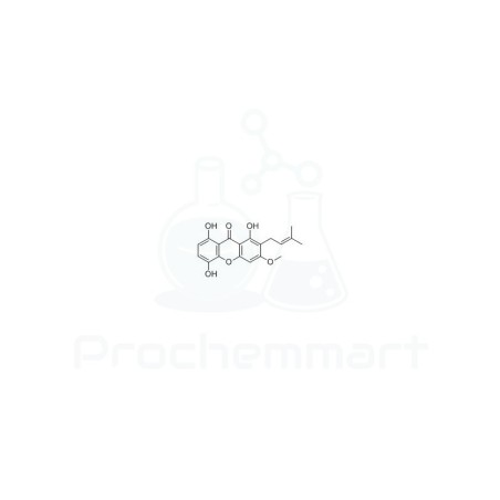 1,5,8-Trihydroxy-3-methoxy-2-prenylxanthone | CAS 110187-11-6