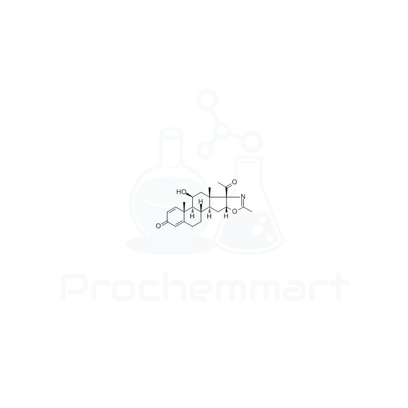 11β-Hydroxy-2'-methyl-5'βH-pregna-1,4-dieno[17,16-d]oxazole-3,20-dione | CAS 13649-88-2