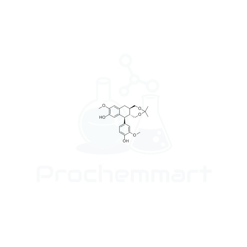 9,9'-O-Isopropyllidene-isolariciresinol | CAS 252333-71-4