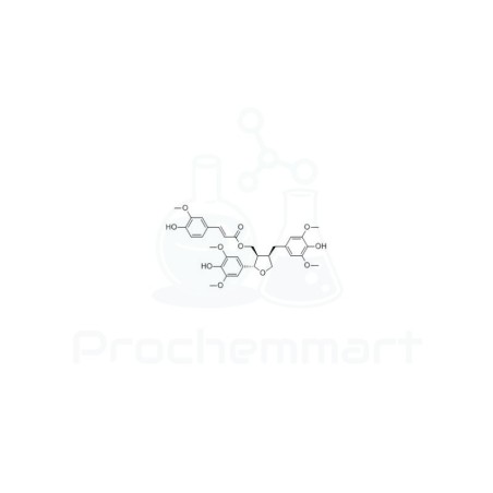 9-O-Feruloyl-5,5'-dimethoxylariciresinol | CAS 166322-14-1