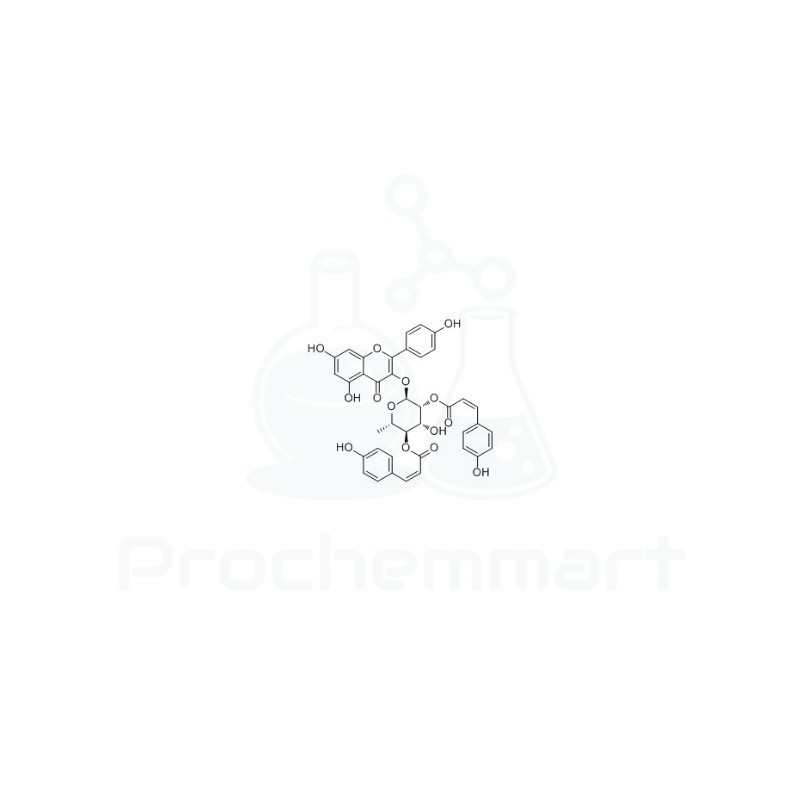 2'',4''-Di-O-(Z-p-coumaroyl)afzelin | CAS 205534-17-4