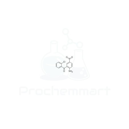 2-Amino-2'-chloro-5-nitro benzophenone | CAS 2011-66-7