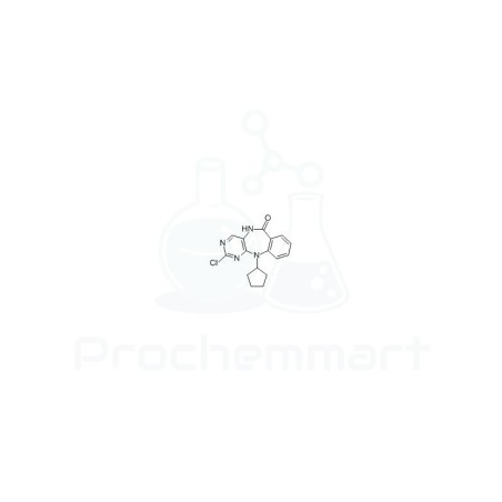 2-chloro-11-cyclopentyl-5H-benzo[e]pyrimido[5,4-b][1,4]diazepin-6(11H)-one | CAS 1521197-43-2
