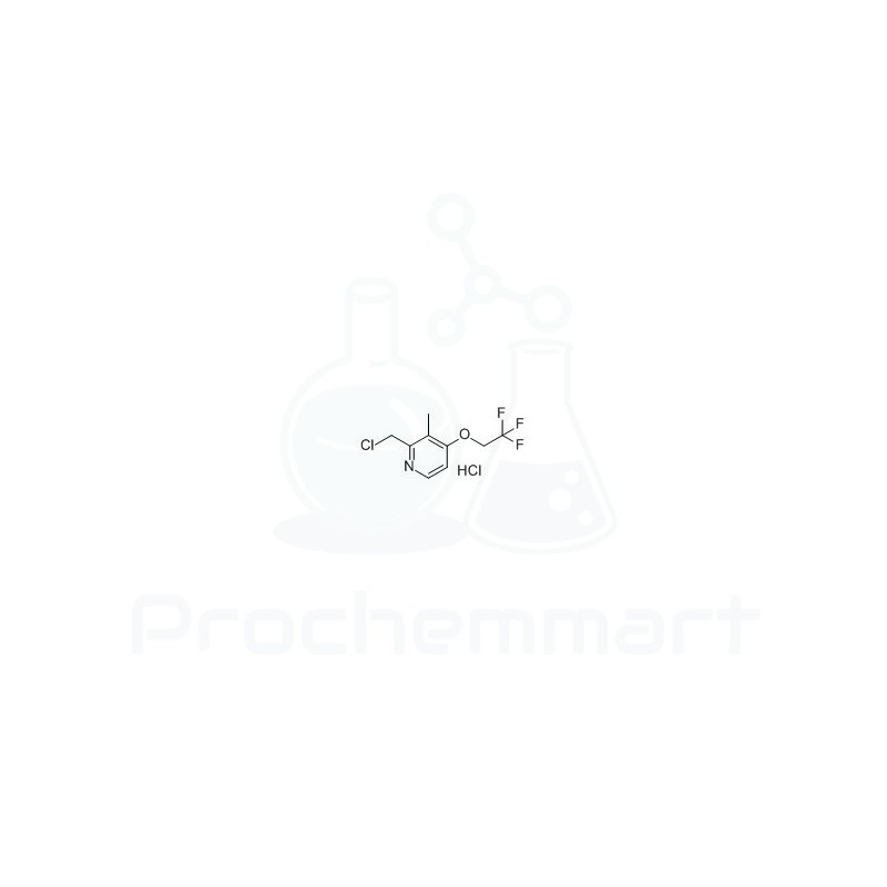 2-Chloromethyl-3-methyl-4-(2,2,2-trifluoroethoxy)pyridine hydrochloride | CAS 127337-60-4