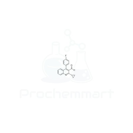 2-Cyclopropyl-4-(4-fluorophenyl)quinoline-3-carboxaldehyde | CAS 121660-37-5