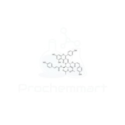 3",4"-Di-O-acetyl-2",6"-di-O-p-coumaroylastragalin | CAS 349545-02-4