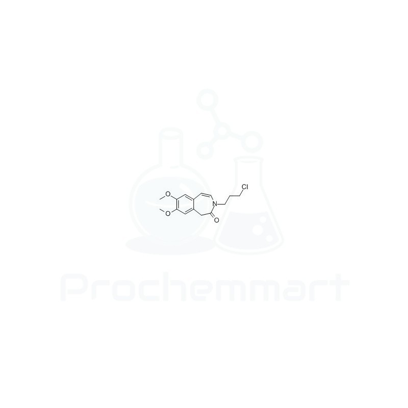 3-(3-Chloropropyl)-1,3-dihydro-7,8-dimethoxy-2H-3-benzazepin-2-one | CAS 85175-59-3