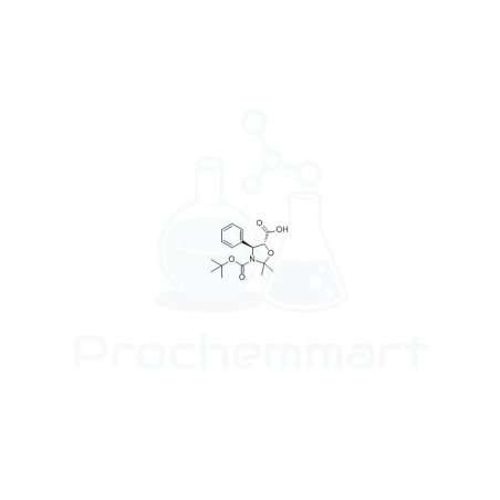 3-(tert-Butoxycarbonyl)-2,2-dimethyl-4-phenyloxazolidine-5-carboxylic acid | CAS 143527-70-2