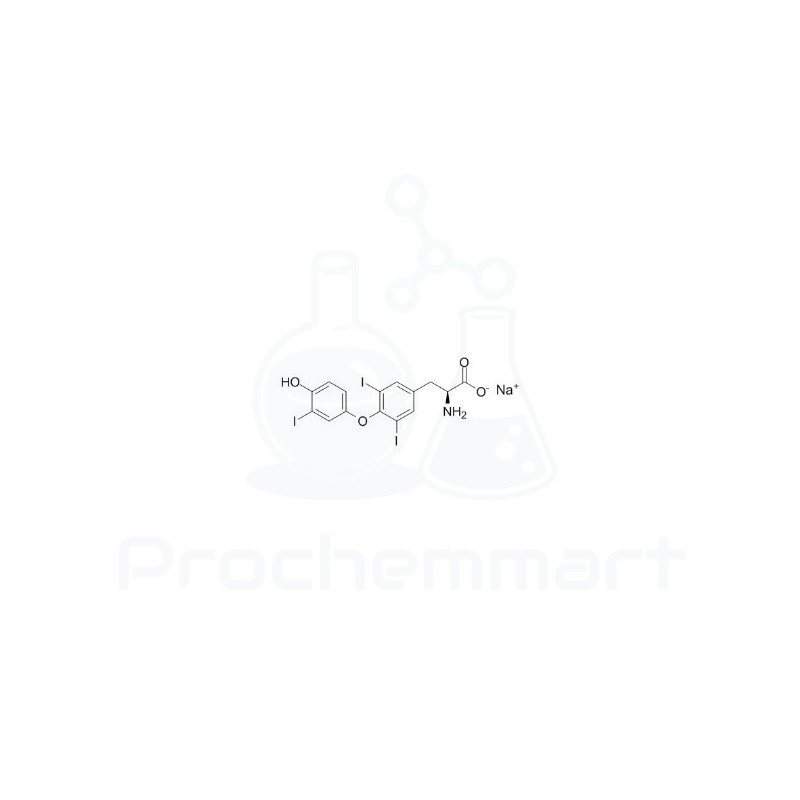 3,3'',5-Triiodo-L-thyronine Sodium Salt | CAS 55-06-1