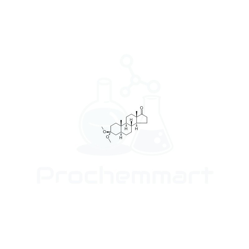 3,3-Dimethoxy-5α-androstan-17-one | CAS 3591-19-3
