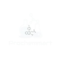 3-[2-Cyclopropyl-4-(4-fluorophenyl)-3-quinolinyl-2-propenal | CAS 148901-68-2