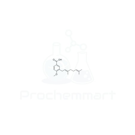 3-Geranyl-4-methoxybenzoic acid | CAS 246266-38-6