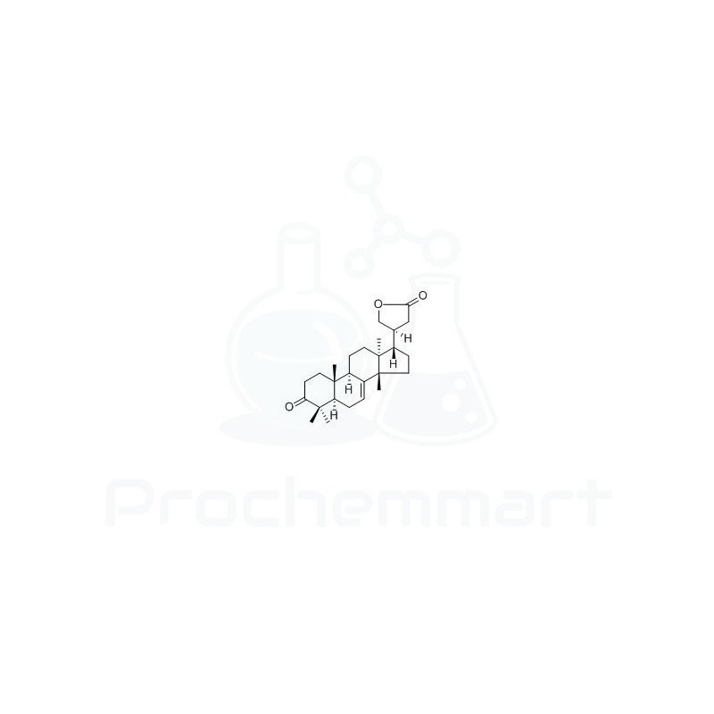 3-Oxo-24,25,26,27-tetranortirucall-7-en-23,21-olide | CAS 828935-47-3