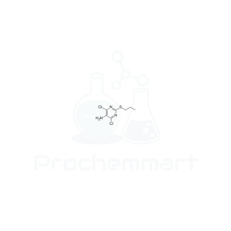 4,6-Dichloro-2-(propylthio)pyrimidin-5-amine | CAS 145783-15-9