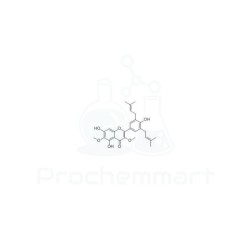 5,7,4'-Trihydroxy-3,6-dimethoxy-3',5'-diprenylflavone | CAS 1246926-08-8