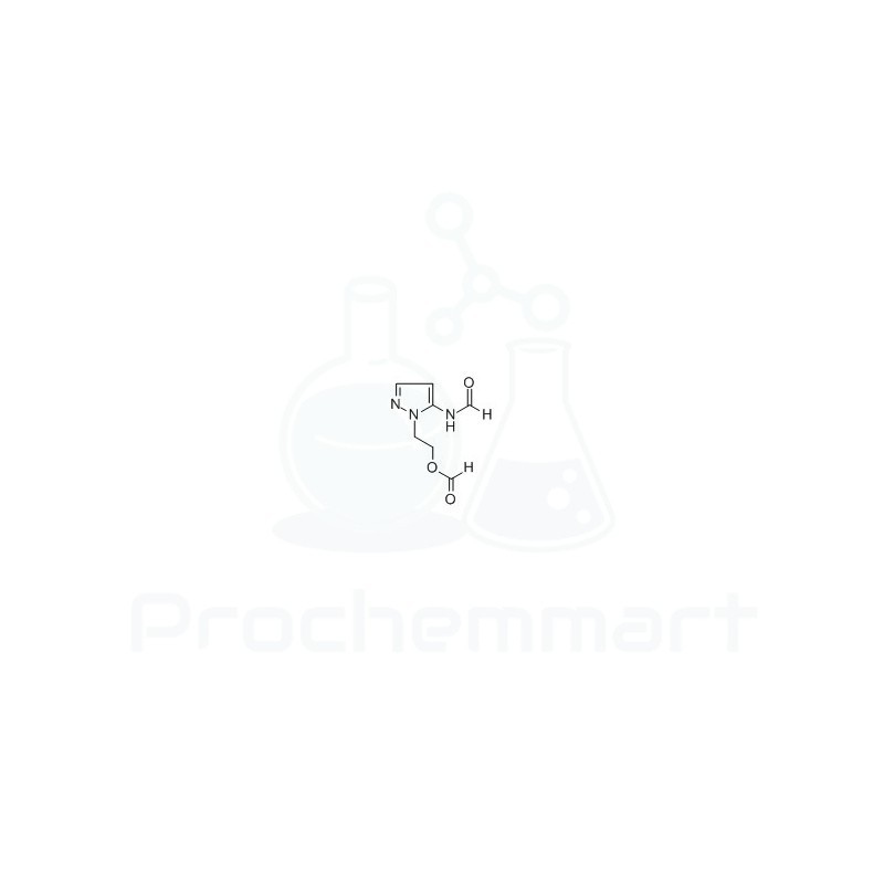 5-Formamide-1-(2-formyloxyethl)pyrazole | CAS 116856-18-9