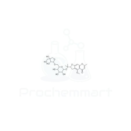 6"-O-apiosyl-5-O-Methylvisammioside | CAS 139446-82-5