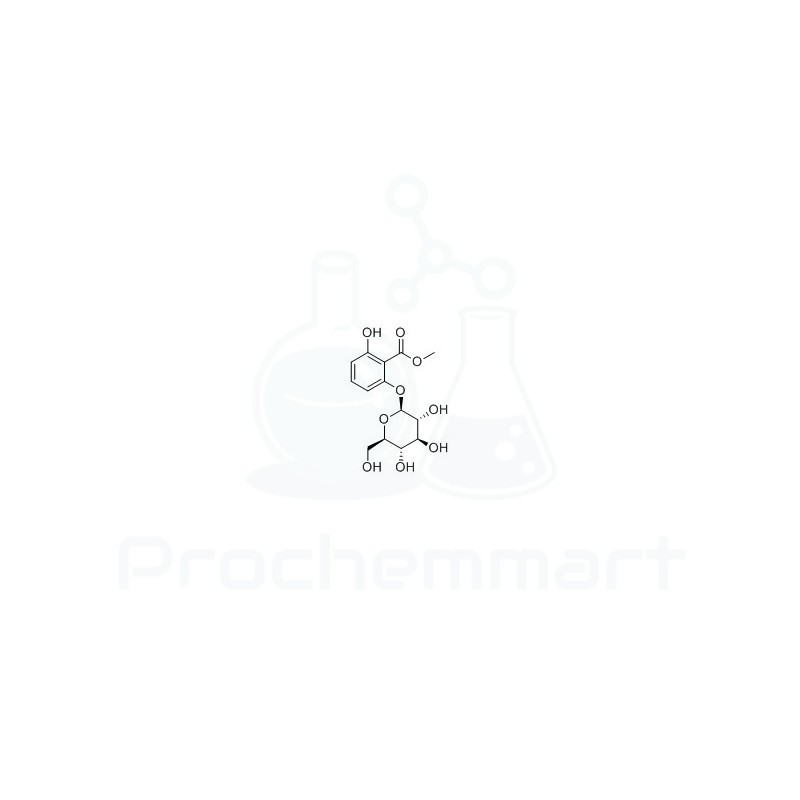6-(beta-D-glucopyranosyloxy)-Salicylic acid methyl ester | CAS 108124-75-0