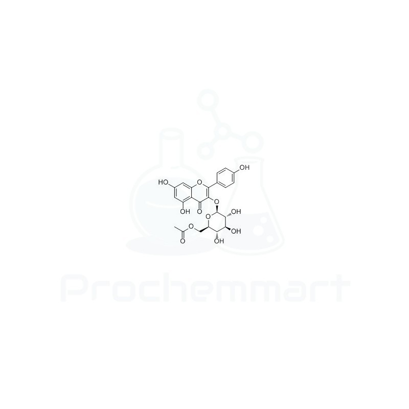 6''-O-Acetylastragalin | CAS 118169-27-0