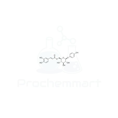 6-O-Caffeoylarbutin | CAS 136172-60-6