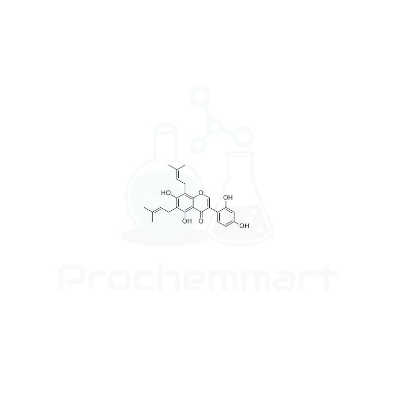 8-Prenylluteone | CAS 125002-91-7