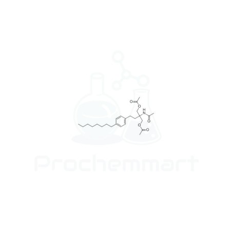 Acetamide, N-[1,1-bis[(acetyloxy)methyl]-3-(4-octylphenyl)propyl]- | CAS 162358-09-0