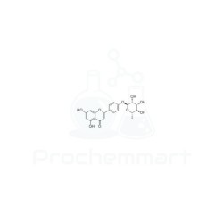 Apigenin 4'-O-rhamnoside | CAS 133538-77-9