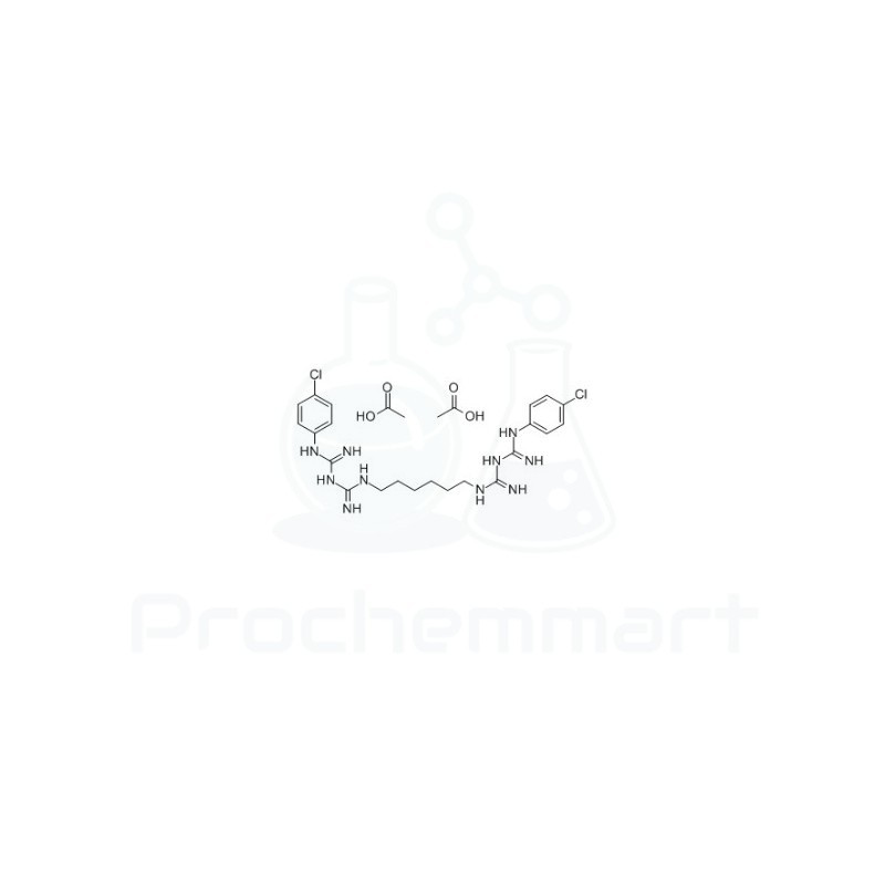Chlorhexidine acetate | CAS 56-95-1