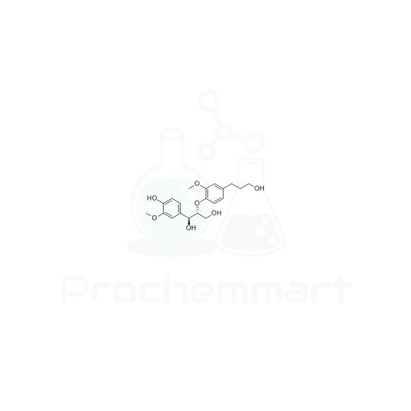 erythro-Guaiacylglycerol β-dihydroconiferyl ether | CAS 135820-77-8