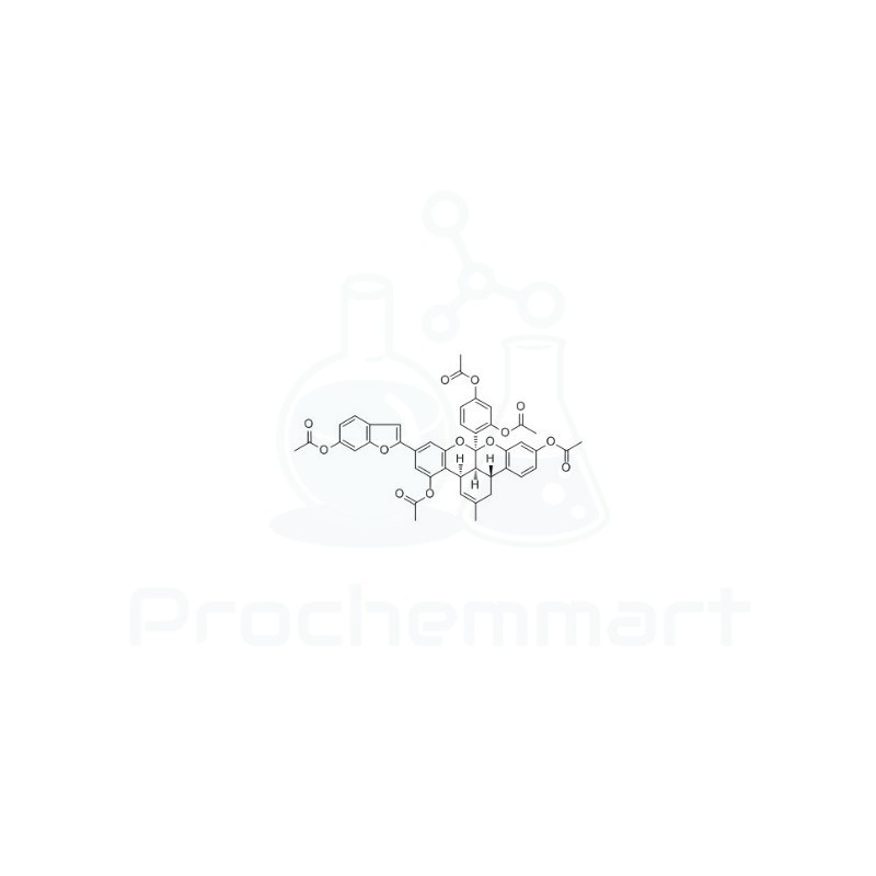 Mulberrofuran G pentaacetate | CAS 99217-75-1