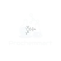 N-6-Methyl-7,7-dioxo-2-sulfamoyl-5,6-dihydro-4H-thieno[2,3-b]thiopyran-4-yl]acetamide | CAS 147200-03-1