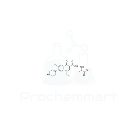 Norfloxacin lactate | CAS 97867-34-0