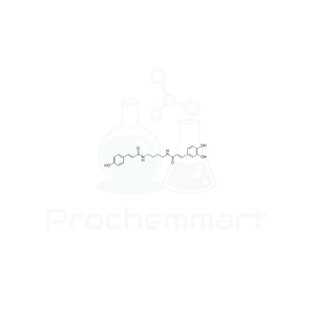 N-p-coumaroyl-N'-caffeoylputrescine | CAS 1138156-77-0