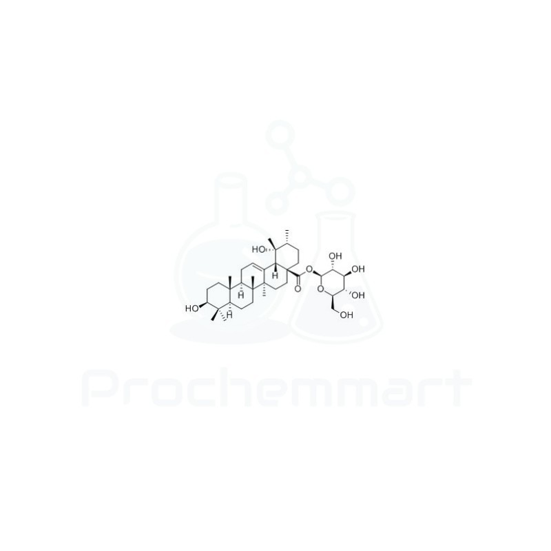 Pomolic acid β-D-glucopyranosyl ester | CAS 83725-24-0