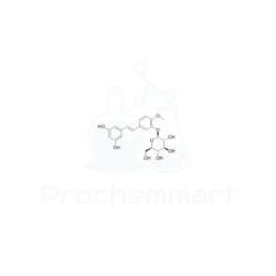 Rhapontigenin 3'-O-glucoside | CAS 94356-22-6