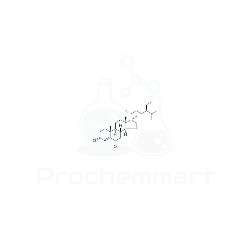 Stigmast-4-ene-3,6-dione | CAS 23670-94-2