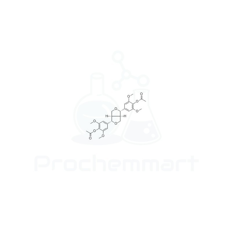 Syringaresinol diacetate | CAS 1990-77-8