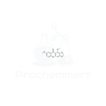1,7-Dimethoxy-2,3-methylenedioxyxanthone | CAS 145523-71-3