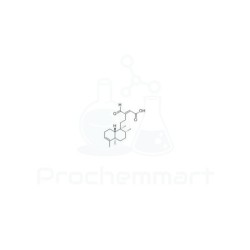 16-Oxocleroda-3,13E-dien-15-oic acid | CAS 117620-72-1